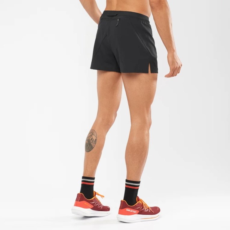 Bermudas Salomon Cross 3'' Hombre Negros | MX JUQI419